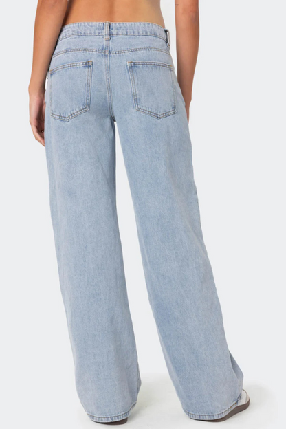 Low Rise Jeans Light Blue