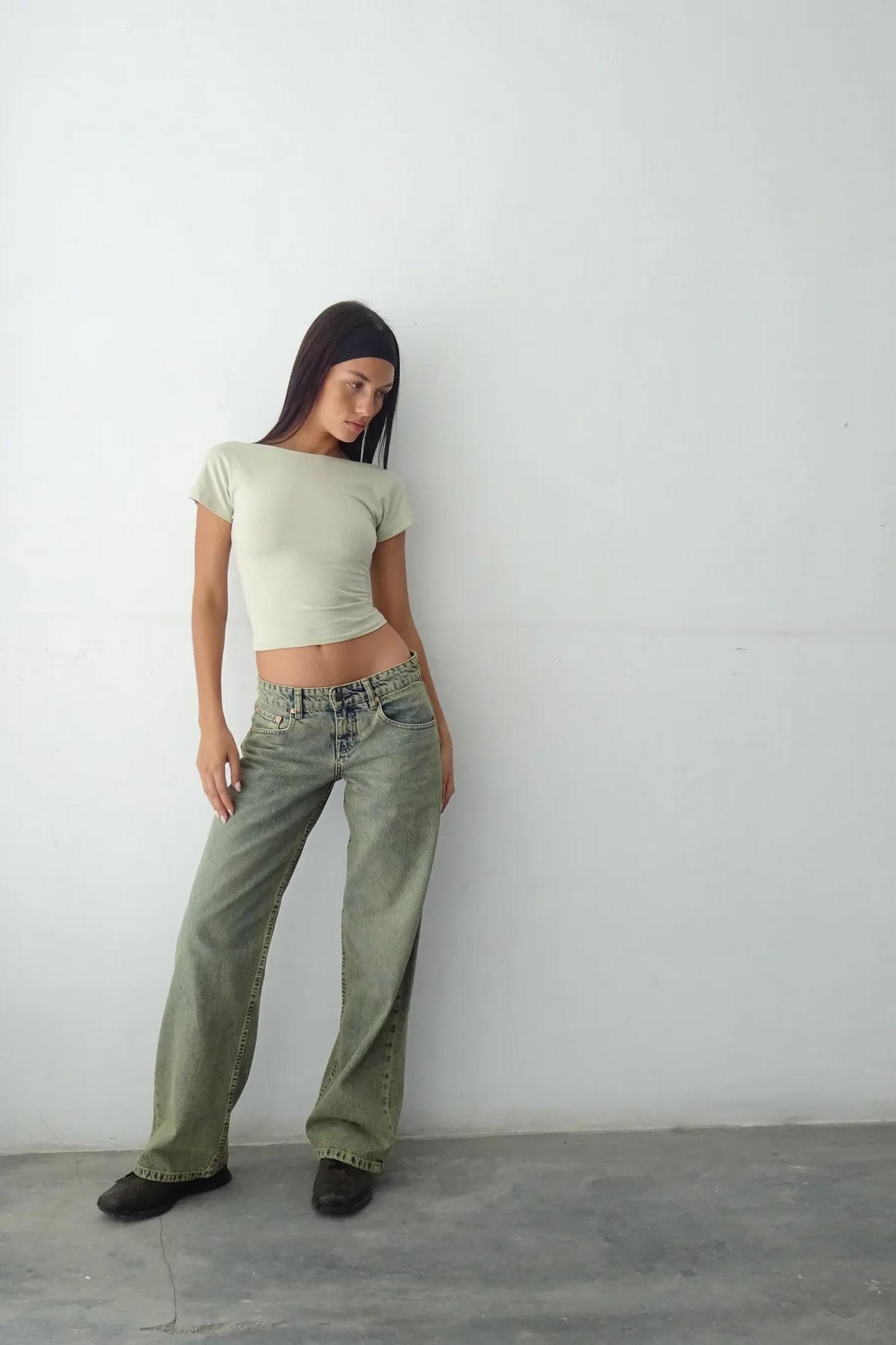 Low Rise Jeans Sandy Acid