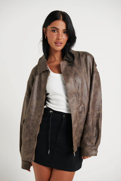 Kenny Chocolate Bomber Jacket