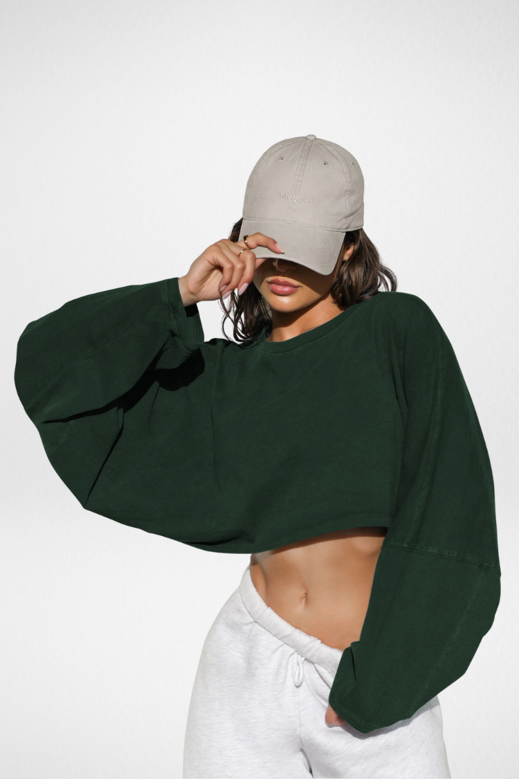 Cropped Sport Sweater