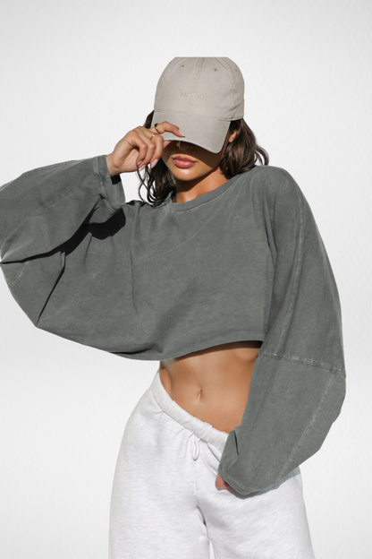 Cropped Sport Sweater