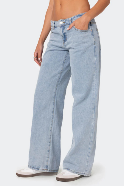 Low Rise Jeans Light Blue